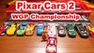 Pixar Cars World Grand Prix WGP Racers with Lightning McQueen Francesco Bernoulli  and more
