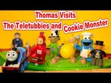 Thomas The Train, Cookie Monster Chef and The Teletubbies Get Together