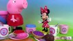 Peppa Pig Panier de Pique Nique Picnic Basket playset Pâte à modeler Minnie Mouse