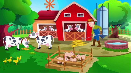 Per Olsson Hade En Bonnagård | Barnvisa på Svenska