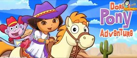 Dora l'Exploratrice et son Cheval ❤ Dora the Explorer and the Pony Adventure  ❤ Baby Games dora des animes  AWESOMENESS VIDEOS