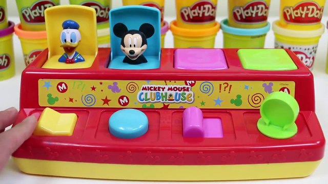 Disney Mikke Mus Klubbhus Pop-Up Pals Donald Duck Minnie Mus Pluto og Overraskelse Leker!