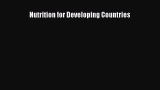 Read Nutrition for Developing Countries Ebook Free