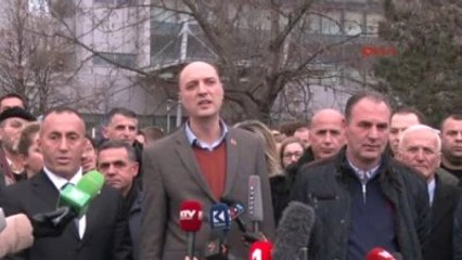 Dha Dışhaber Kosova Muhalefet Partisi Liderleri ?hükümet İstifa Edinceye Kadar Protestolar Sürecek ?