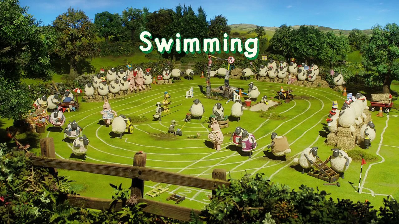 Shaun the Sheep Championsheeps Swimming (OFFICIAL VIDEO)