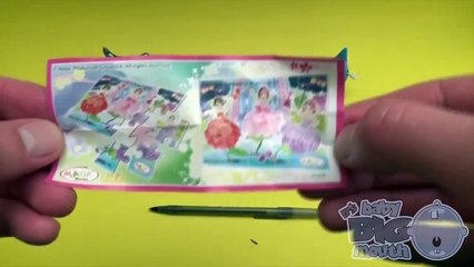 Kinder Surprise Egg Learn-A-Word! Spelling Back to School Words! Lesson 2