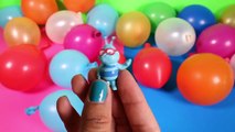 Surprise Balloons with Toys Dora Explorer Spider-Man Peppa Pig Angry Birds Disney Princess Eggs