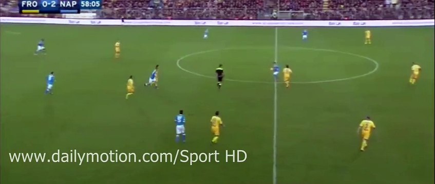 Marek Hamsik Amazing solo Goal ~ Frosinone vs Napoli 0-3