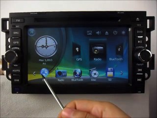 Daewoo Gentra Car Audio System DVD GPS Navigation Bluetooth