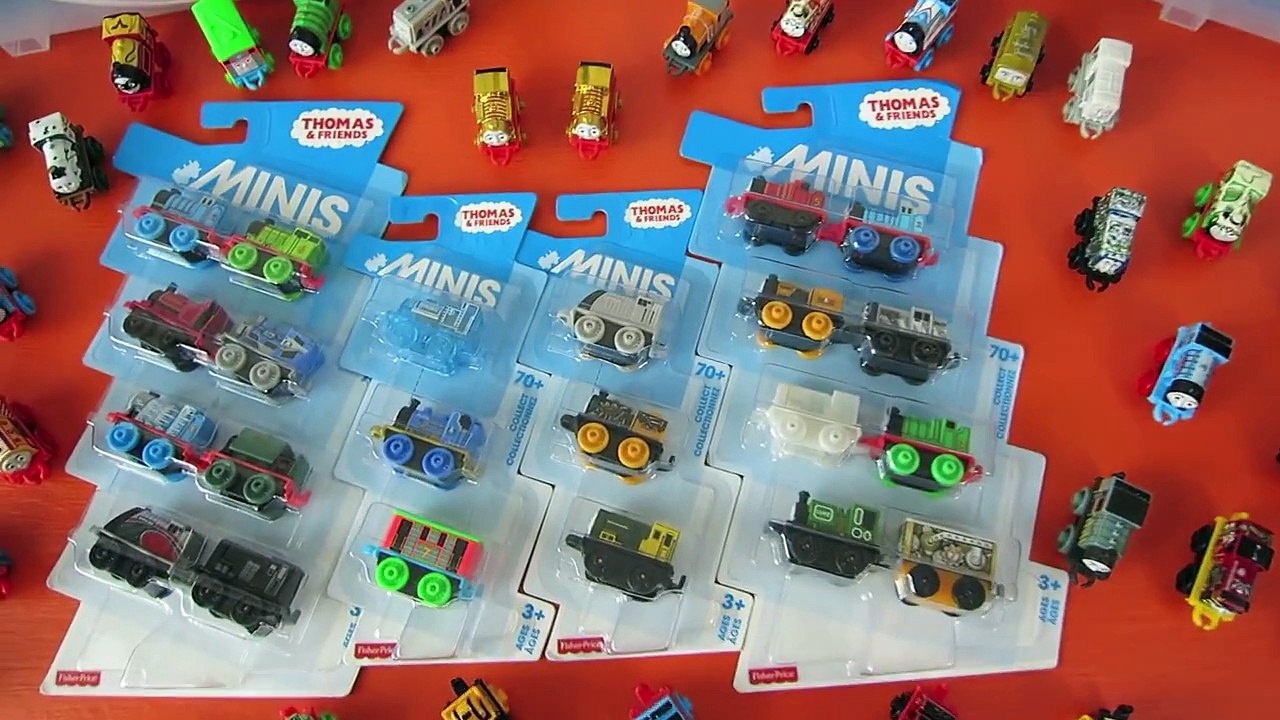 NEW WAVE THOMAS AND FRIENDS MINIS TRAIN TANK ENGINES SMALL THEMED CHARACTERS