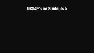 [PDF Download] MKSAP® for Students 5 [PDF] Online