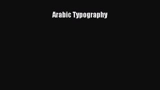 PDF Download Arabic Typography PDF Online