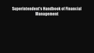 [PDF Download] Superintendent's Handbook of Financial Management [PDF] Online