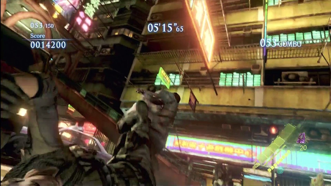 RESIDENT EVIL 6 - THE MERCENARIES - PIERS DUO - URBAN CHOAS (S RANK!)