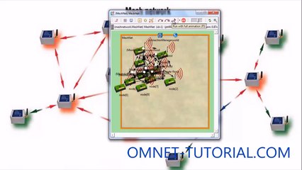 OMNeT++ MESH PROTOCOL PROJECT output