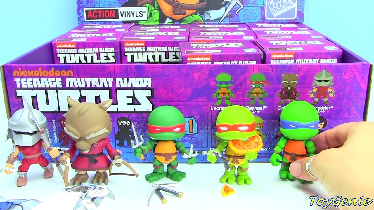 Teenage Mutant Ninja Turtles Action Vinyles De Cas Complète