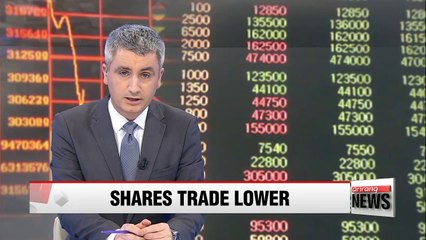 Korean shares open sharply lower on Monday