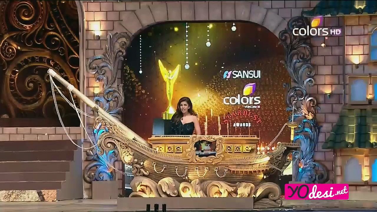Harshaali at Stardust  Awards