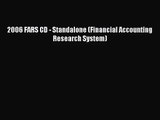 [PDF Download] 2006 FARS CD - Standalone (Financial Accounting Research System) [Read] Online