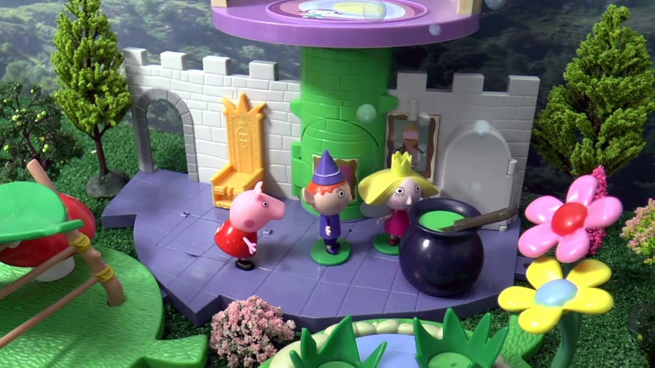 Peppa Pig français Épisode avec Ben et Holley | Thomas et ses Amis avec Pepa dans le Petit Royaume