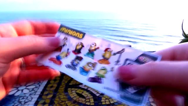 2015 MINIONS MOVIE TOYS KINDER SURPRISE EGGS HUEVOS SORPRESA