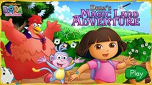 Cartoon game. Dora the explorer - Magic Land Adventure MOVIE GAME (3D) . / ДАША СЛЕДОПЫТ