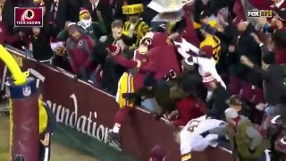 Kirk Cousins Flings It Up Top to Jordan Reed for the TD! | Packers vs. Redskins | NFL (FULL HD)