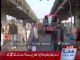 Metro bus service suspended due to blind people protest on Kalma Chowk