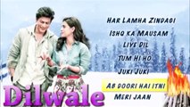 Dilwale Jukebox -- Shah Rukh Khan -- Kajol -- Varun Dhawan -- Kriti Sanon