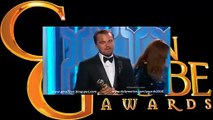 Golden Globes 2016 - Leonardo Dicaprio Acceptance Speech Winner Golden Globe Awards 2016
