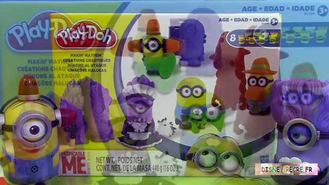 Pâte à modeler Minions Créations Chaotiques ♥ Play Doh Minions Mayhem