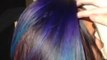 Multi colour shaded hairs