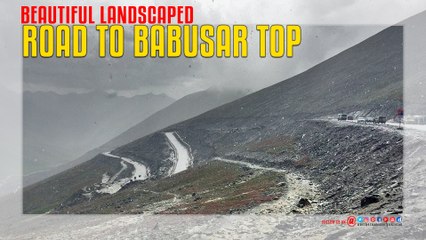 Beautiful Landscaped Road To Babusar Top