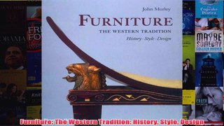 Furniture The Western Tradition History Style Design
