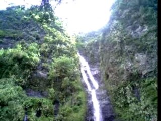 Les 3 cascades à tahiti