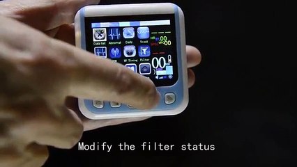 Smart Patient Monitor EGC,SPO2,NIBP,TEMP,RESP with iOs app
