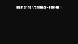 Mastering Archimate - Edition II [Read] Online