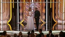 Jamie Foxx jokes at the Golden Globes