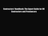Contractors' Handbook: The Expert Guide for UK Contractors and Freelancers [PDF] Full Ebook