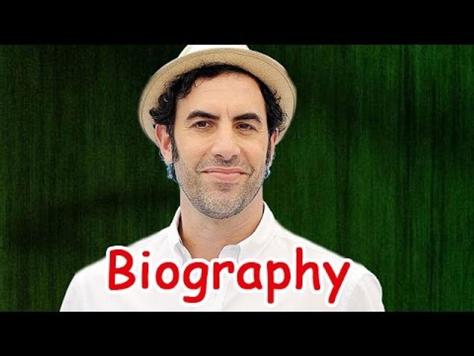 Sacha Baron Cohen Biography