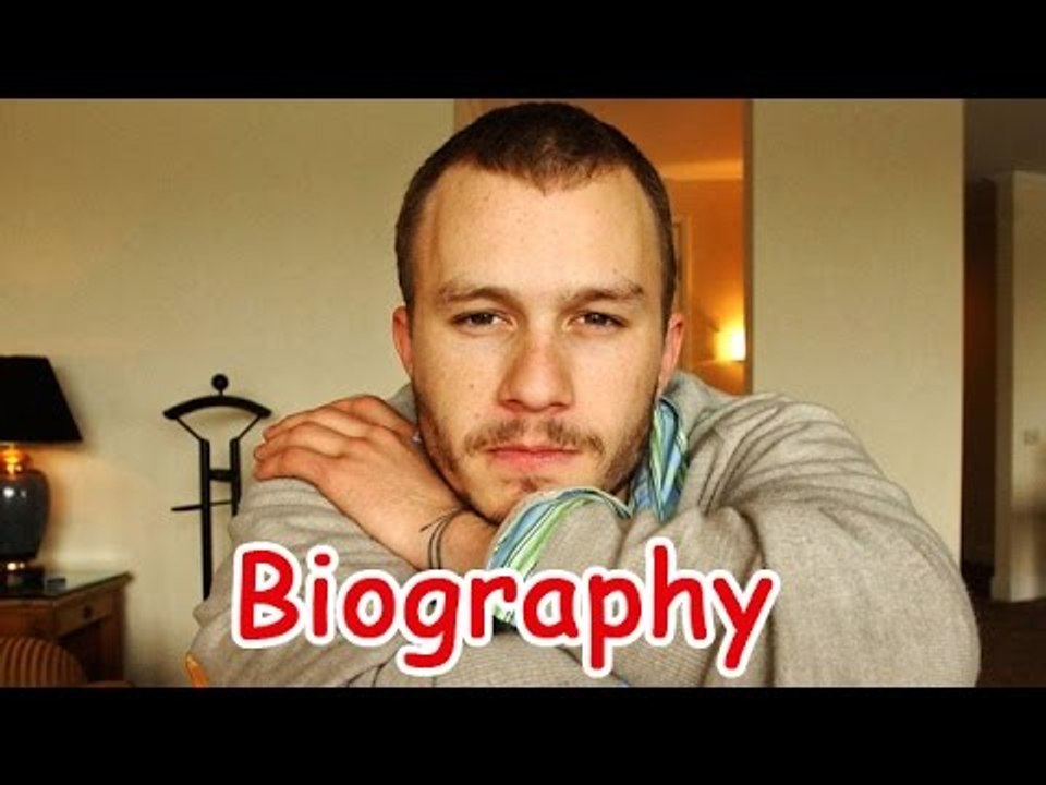 Heath Ledger Biography