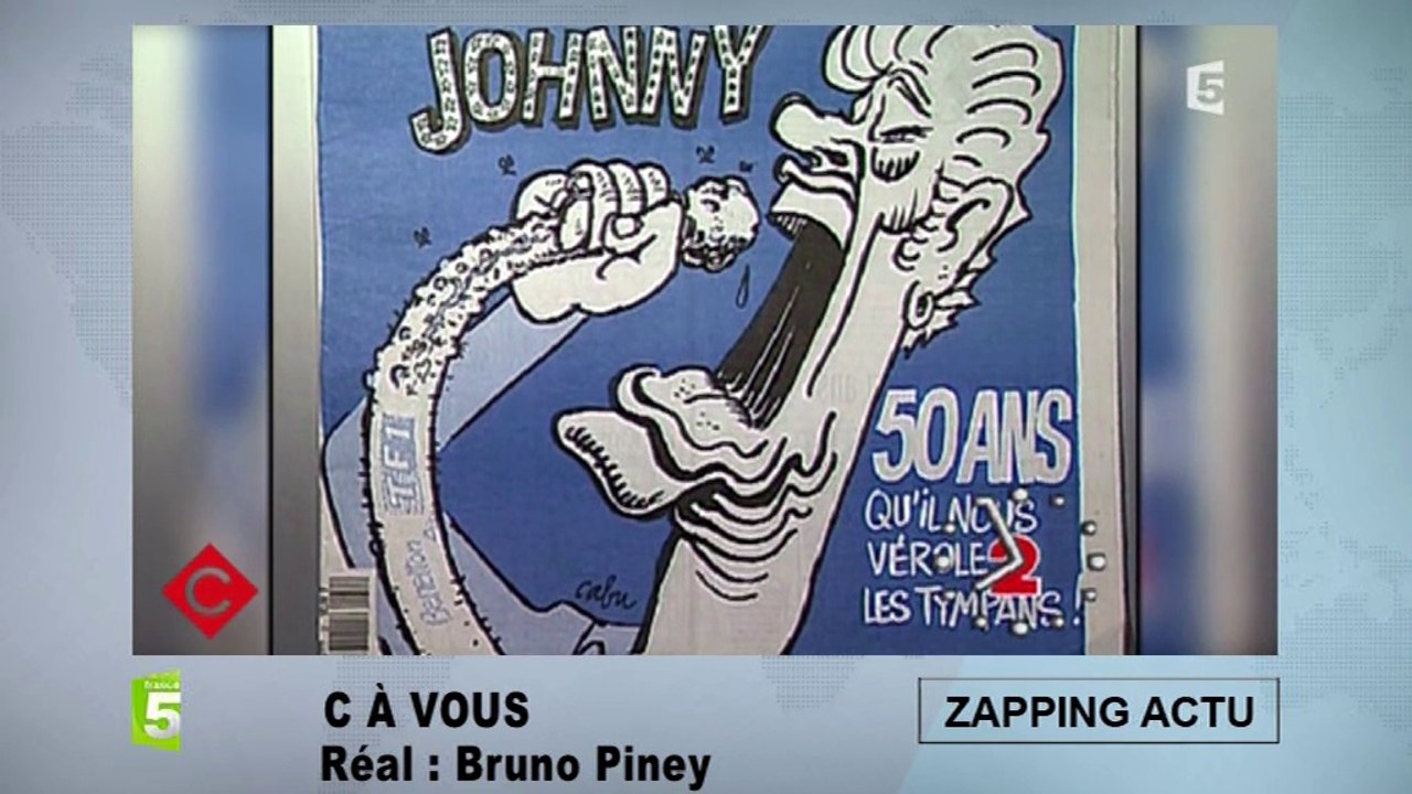 Cabu sur Johnny Hallyday : "Depuis que je suis né il me casse les oreilles"