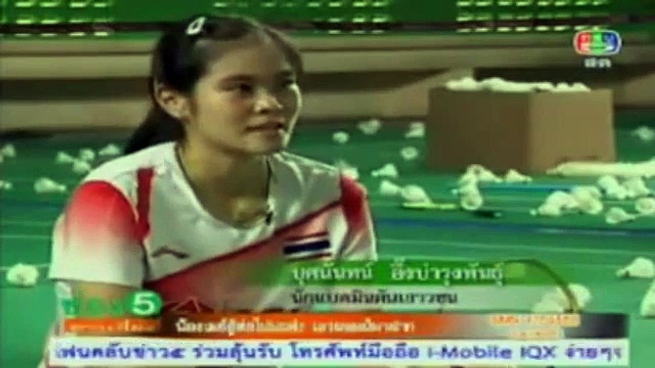 "น้องครีม บุศนันท์ อึ้งบำรุงพันธ์" นักแบดฯดาวรุ่งของไทย