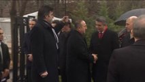 Dışişleri Bakanı Çavuşoğlu, Dışişleri Şehitliği'ni Ziyaret Etti