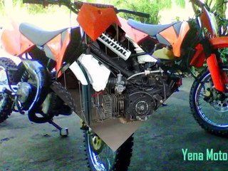 Modifikasi Motor - Bebek Suzuki Shogun Sp Menjadi Special Trail