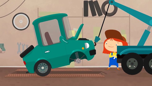 Çizgi film - Doktor Mac Wheelie - Yeşil araba - Türkçe dublaj