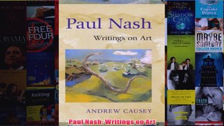 Paul Nash Writings on Art