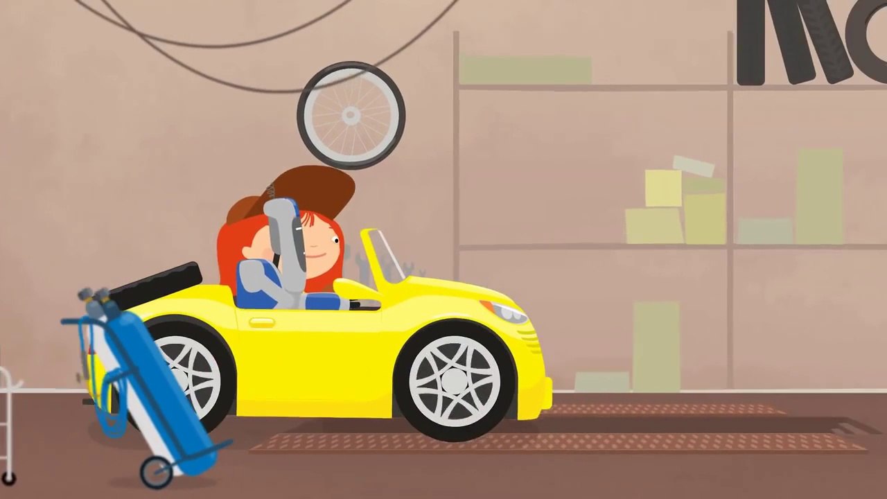 Eğitici çizgi film - Doktor Mac Wheelie - Park uyarı sistemi - Türkçe dublaj