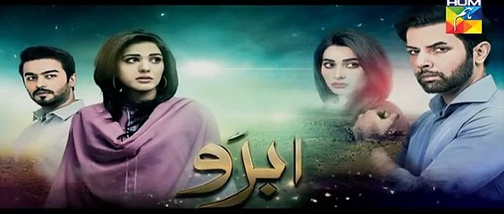 Abro Episode 05 Promo HUM TV Drama 10 Jan 2016