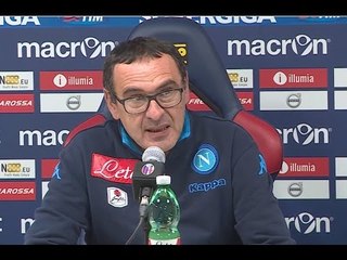 Bologna-Napoli 3-2 - Sarri: "Eravamo troppo nervosi" (06.12.15)